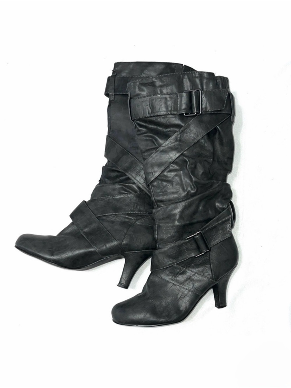 Rialto Strappy Heeled Boots